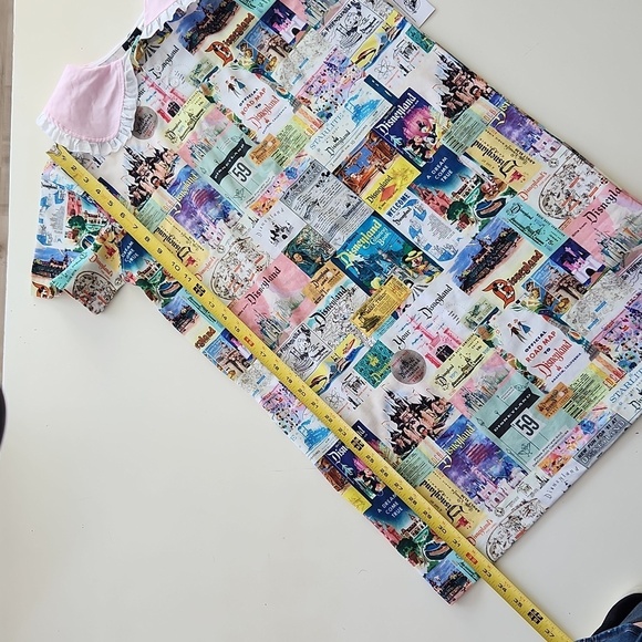 Disney Parks Disney 100 Era Collection Retro Vintage Collared Tunic Dress small - Picture 8 of 10